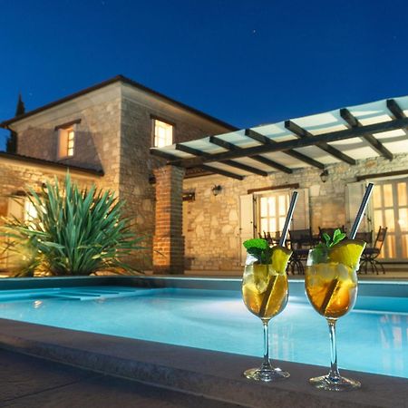 Villa Melissa - Istrisches Steinhaus Mit Pool In Guter Lage Sveti Lovreč Pazenatički المظهر الخارجي الصورة