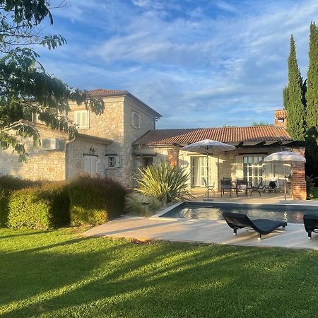 Villa Melissa - Istrisches Steinhaus Mit Pool In Guter Lage Sveti Lovreč Pazenatički المظهر الخارجي الصورة