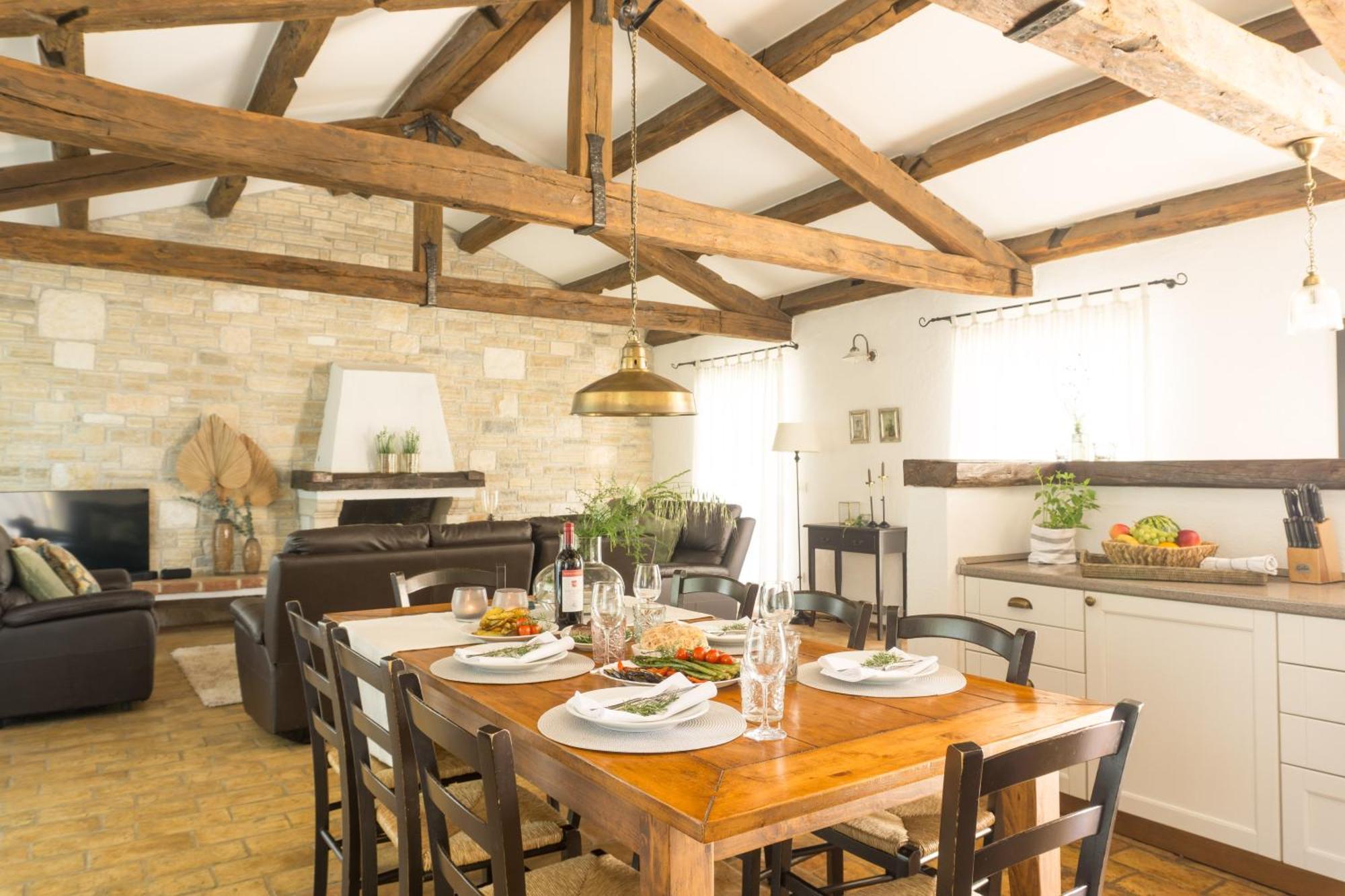 Villa Melissa - Istrisches Steinhaus Mit Pool In Guter Lage Sveti Lovreč Pazenatički المظهر الخارجي الصورة
